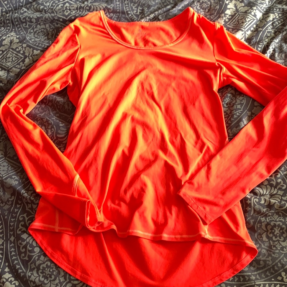EUC Orange Rashguard from Athleta size m